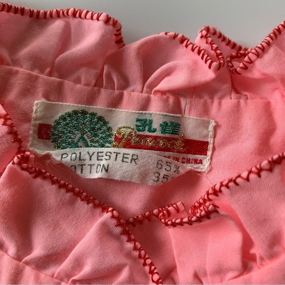 Vintage Floral Embroidered Babydoll Tunic Top - Picture 9 of 9